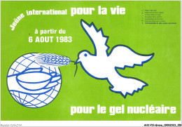 AHVP13-1192 - GREVE - Jeûne International Pour La Vie à Partir Du 6 Août 1983 - Pour Le Gel Nucléaire  - Sciopero