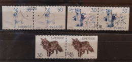 Schweden 1968 Nur Die Säuger Aus Booklet Mi C20° Gest - Usados