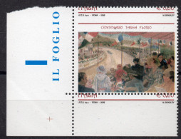 REPUBBLICA  2006 , Varietà Con Stampa Spostata Del N. 2808 TARGA FLORIO Angolo Foglio *** (EB) - Variétés Et Curiosités