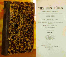 MARIN R.P.  Michel -Ange - LES VIES DES PERES DES DESERTS D' ORIENT - TOME 4 - 1801-1900