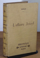 GORON Marie-François - L'AFFAIRE JOIZEL - 1801-1900