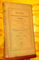GOSSELET ET DEHAISNES  - BULLETIN SCIENTIFIQUE, HISTORIQUE ET LITTERAIRE DU DEPARTEMENT DU NOR - 1801-1900