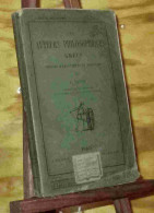 RAYOT Emile - LES AUTEURS PHILOSOPHIQUES GRECS - ETUDES ANALYTIQUES ET CRITIQUES - 1801-1900