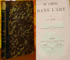 TAINE Hippolyte - DE L'IDEAL DANS L'ART - 1801-1900