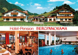 73791125 Weissbach Pfronten Hotel Pension Bergpanorama Restaurant Hallenbad Weis - Pfronten