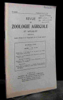 COLLECTIF - REVUE DE ZOOLOGIE AGRICOLE ET APPLIQUEE - 1961 - N° 4 - 6 - Other & Unclassified