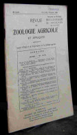 COLLECTIF - REVUE DE ZOOLOGIE AGRICOLE ET APPLIQUEE - 1960 - N° 4 - 6 - Other & Unclassified