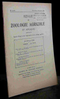 COLLECTIF - REVUE DE ZOOLOGIE AGRICOLE ET APPLIQUEE - 1955 - N° 7 - 9 - Other & Unclassified