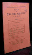 COLLECTIF - REVUE DE ZOOLOGIE AGRICOLE ET APPLIQUEE - 1968 - N° 1 - 3 - Andere & Zonder Classificatie