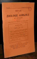 COLLECTIF - REVUE DE ZOOLOGIE AGRICOLE ET APPLIQUEE - 1967 - N° 7 - 9 - Andere & Zonder Classificatie
