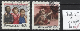 RUSSIE 2054-55 Oblitérés Côte 0.60 € - Usados