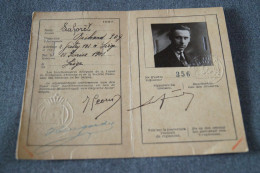 Anciens Document 1937,carnet Volontaire Protection Aérienne,Laforet Richard,original Pour Collection - Historical Documents