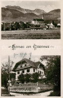 73791016 Bernau Chiemsee Teilansicht U. Gasthaus Kampenwand Aussenansicht Bernau - Andere & Zonder Classificatie