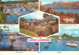 Navigation Sailing Vessels & Boats Themed Postcard Loch Lomond Small Chanel Vessels - Segelboote