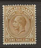 1912 MH Falkland Islands Mi 30 - Falkland