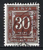 KENYA & OUGANDA Taxe 1935: Le Y&T 10 Obl. - Protectoraten Van Oost-Afrika En Van Oeganda