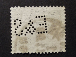 Österreich - Autriche - Oostenrijk - Perfin - Lochung  - E & S - M.J.Elsinger & Söhne, Segeltuch-Weberei - Cancelled - Used Stamps