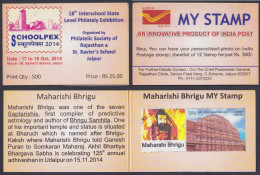 Inde India 2014 Mint Stamp Booklet Schoolpex, Exhibition, School, St. Xavier's, Jaipur - Otros & Sin Clasificación