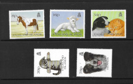 Falkland Islands 1993 MNH Pets Sg 691/5 - Falkland Islands