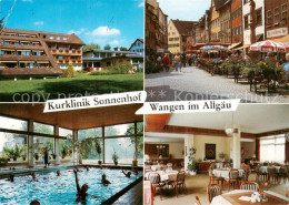 73790838 Wangen Allgaeu Kurklinik Sonnenhof Hallenbad Restaurant Stadtzentrum Wa - Wangen I. Allg.