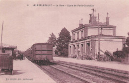 61 - Le MERLERAULT -- La Gare - Ligne De Paris Granville - Le Merlerault