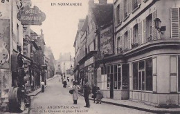 ARGENTAN                       Rue De La Chaussée Et Place Henri I V - Argentan