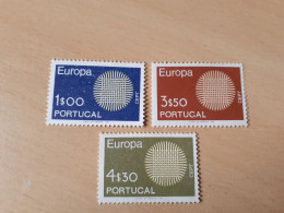 TIMBRES   PORTUGAL    ANNÉE  1970      N  1073  A  1075   COTE  24,00  EUROS   NEUFS   LUXE** - Nuevos