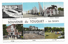 Souvenir Du TOUQUET - Les Sports - Multi Vues - Edit. Galf - N° 102 - Circulé En 1961 - - Le Touquet