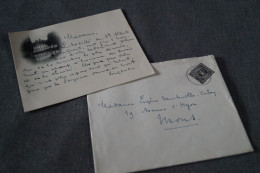 Courrier Du Château De Schiplaeken à Hever,monsieur Verlinden,1934 - Manuscripts