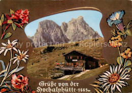 73790489 Pfronten Hochalphuette Mit Aggenstein Allgaeuer Alpen Alpenflora Pfront - Pfronten