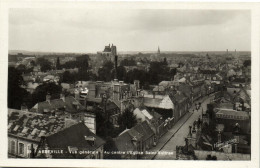 ABBEVILLE - VUE GENERALE - AU CENTRE L'EGLISE SAINT VULFRAN - Abbeville