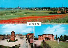 73790475 Znin Schnin Dietfurt PL Panorama Stadtplatz Museum  - Poland