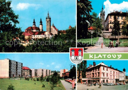 73790467 Klatovy Klattau CZ Stadtansichten Kirche Altstadt Neubauten Wohnsiedlun - Tsjechië