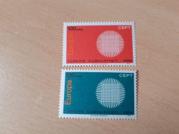 TIMBRES   TURQUIE    ANNÉE  1970      N  1952  /  1953   COTE  3,00  EUROS   NEUFS   LUXE** - Nuevos