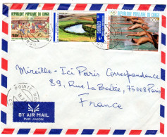 1987  REPUBLIQUE POPULAIRE DU CONGO  " POINTE NOIRE - Oblitérés
