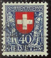 Schweiz Suisse Pro Juventute 1923: Kaiser+Soldat Zu WI 28 Mi 188 Yv 195 Mit Voll-⊙ THALWIL 22.I.24 (Zumstein CHF 75.00) - Gebraucht