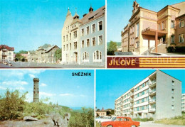 73790455 Jilove Eulau CZ Statzentrum Gebaeude Neubau Wohnsiedlung Sneznik Aussic - Tsjechië