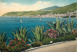 Navigation Sailing Vessels & Boats Themed Postcard Riviera Dei Fiori San Remo - Segelboote