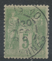 Lot N°82815   N°106, Oblitéré Cachet à Date De PARIS 10 "R.DE RENNES" - 1876-1898 Sage (Type II)