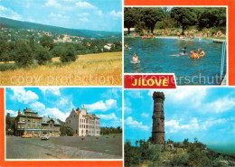 73790399 Jilove Eulau CZ Panorama Freibad Aussichtsturm   - Czech Republic