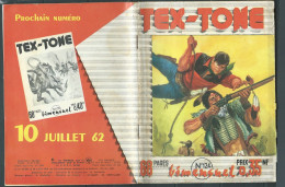 Tex-Tone  N° 124 - Bimensuel  " Panique Sur La Ville   " - D.L.  25 Juin 1962 - Tex0903 - Kleine Formaat