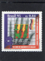 1995 Brasile - 150° Nascita Di Roentgen - Scopritore Dei Raggi X - Medicina