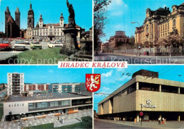 73790371 Hradec Kralove Koeniggraetz CZ Motive Altstadt Kirche Rathaus Denkmal M - República Checa