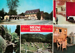 73790370 Hrensko Herrnskretschen Boehmen CZ Hotel Mezni Louka Tiche Schlucht Bun - Tschechische Republik