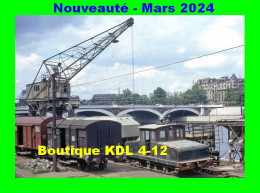 ACACF 853 - Locotracteur électrique Manoeuvrant Au Port D'Austerlitz - PARIS - Seine - SNCF - El Sena Y Sus Bordes