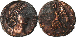 ROME - Numnmus AE4 - Constans - Victoire - 19-117 - Der Christlischen Kaiser (307 / 363)