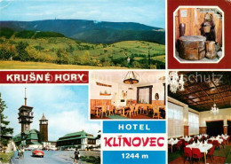 73790204 Krusne Hory CZ Hotel Klinovec Restaurant Landschaftspanorama  - Tschechische Republik