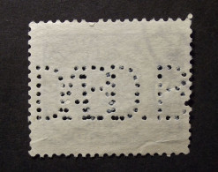 Österreich - Autriche - Oostenrijk - Perfin - Lochung  - DABD. B - Cancelled - Used Stamps