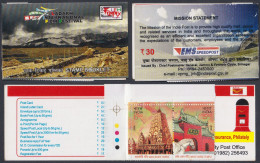Inde India 2012 Mint Stamp Booklet Ladakh Film Festival, Cinema, Movies, Mountain, Himalayas, Mountains - Other & Unclassified