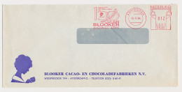 Meter Cover Netherlands 1964 Chocolate Factory - 150 Years Blooker - Amsterdam - Food